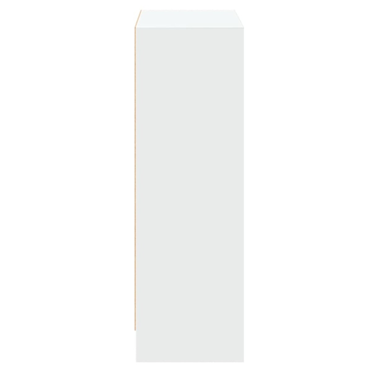 vidaXL Βιβλιοθήκη Λευκή 60 x 24 x 74,5 εκ. από Επεξεργασμένο Ξύλο