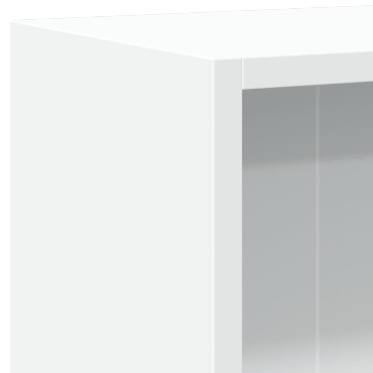 vidaXL Βιβλιοθήκη Λευκή 60 x 24 x 74,5 εκ. από Επεξεργασμένο Ξύλο