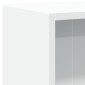 vidaXL Βιβλιοθήκη Λευκή 60 x 24 x 74,5 εκ. από Επεξεργασμένο Ξύλο