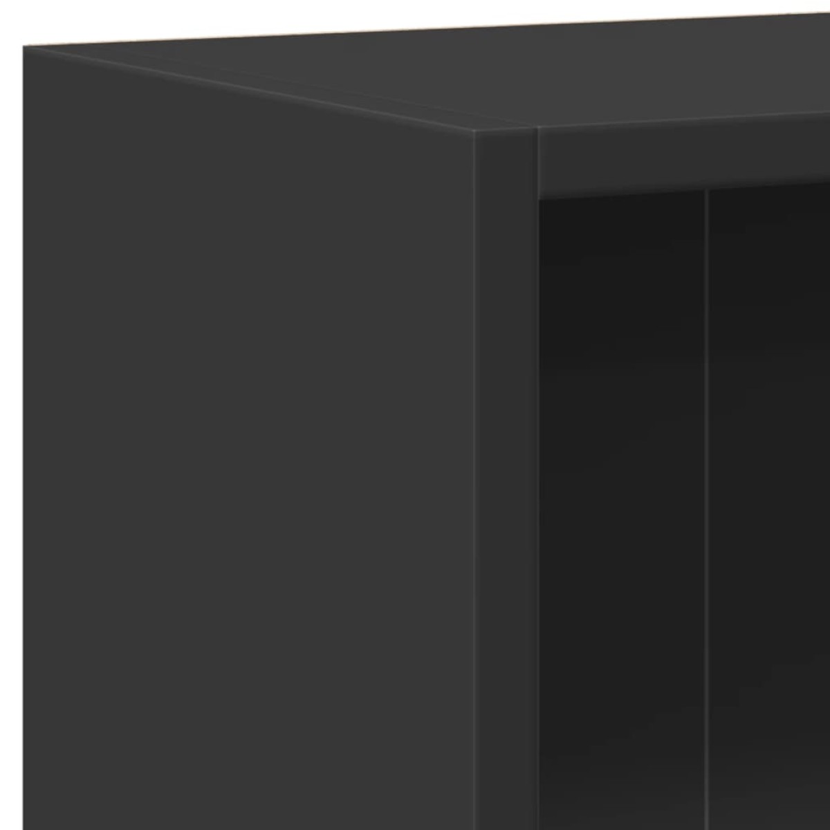 vidaXL Βιβλιοθήκη Μαύρη 60 x 24 x 74,5 εκ. από Επεξεργασμένο Ξύλο