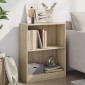 vidaXL Βιβλιοθήκη Sonoma Δρυς 60 x 24 x 74,5 εκ. Επεξεργασμένο Ξύλο