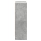 vidaXL Βιβλιοθήκη Γκρι Σκυροδέματος 60x24x74,5 εκ. Επεξεργασμένο Ξύλο