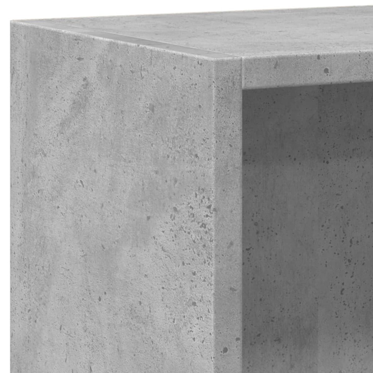 vidaXL Βιβλιοθήκη Γκρι Σκυροδέματος 60x24x74,5 εκ. Επεξεργασμένο Ξύλο
