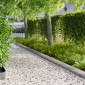 vidaXL Περίγραμμα γκαζόν 30 τμχ. 100 x 20 cm Ατσάλι Ασημί