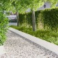 vidaXL Περίγραμμα γκαζόν 20 τμχ. 100 x 30 cm Ατσάλι Λευκό