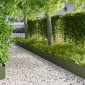 vidaXL Περίγραμμα γκαζόν 20 τμχ. 100 x 30 cm Ατσάλι Λαδί