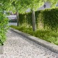 vidaXL Περίγραμμα γκαζόν 20 τμχ. 100 x 30 cm Ατσάλι Ασημί
