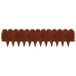 vidaXL Περίγραμμα γκαζόν 10 τμχ. 103 x 25 εκ Ατσάλι Σκ rusty