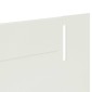 vidaXL Περίγραμμα γκαζόν 50 τμχ. 102 x 4 x 4 εκ. Ατσάλι Λευκό