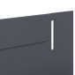 vidaXL Περίγραμμα γκαζόν 20 τμχ. 102 x 4 x 4 εκ. Ατσάλι Ανθρακί
