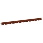 vidaXL Περίγραμμα γκαζόν 30 τμχ. 102 x 4 x 4 εκ. Ατσάλι Σκ rusty