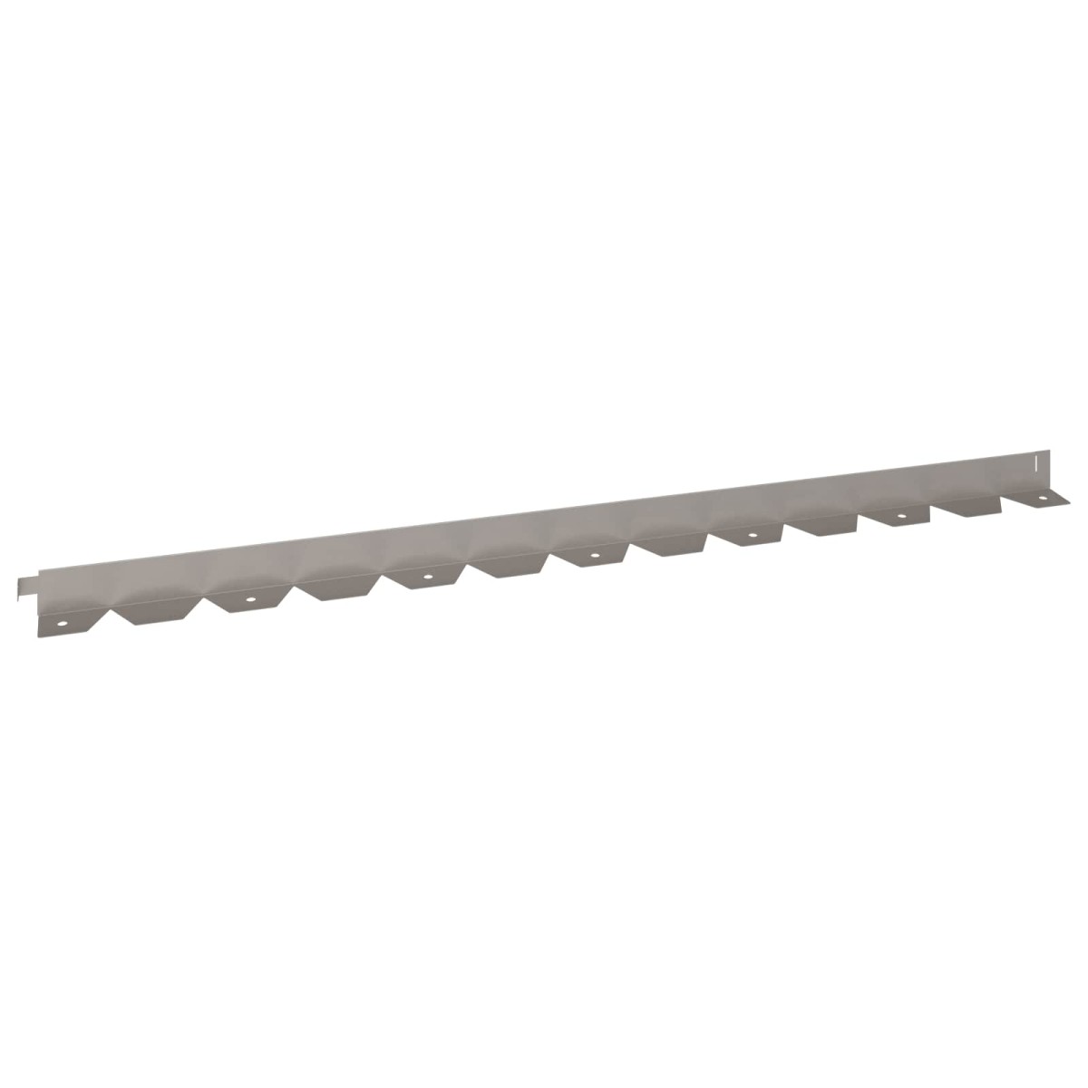 vidaXL Περίγραμμα γκαζόν 30 τμχ. 102 x 4 x 4 εκ. Ατσάλι Σκ rusty