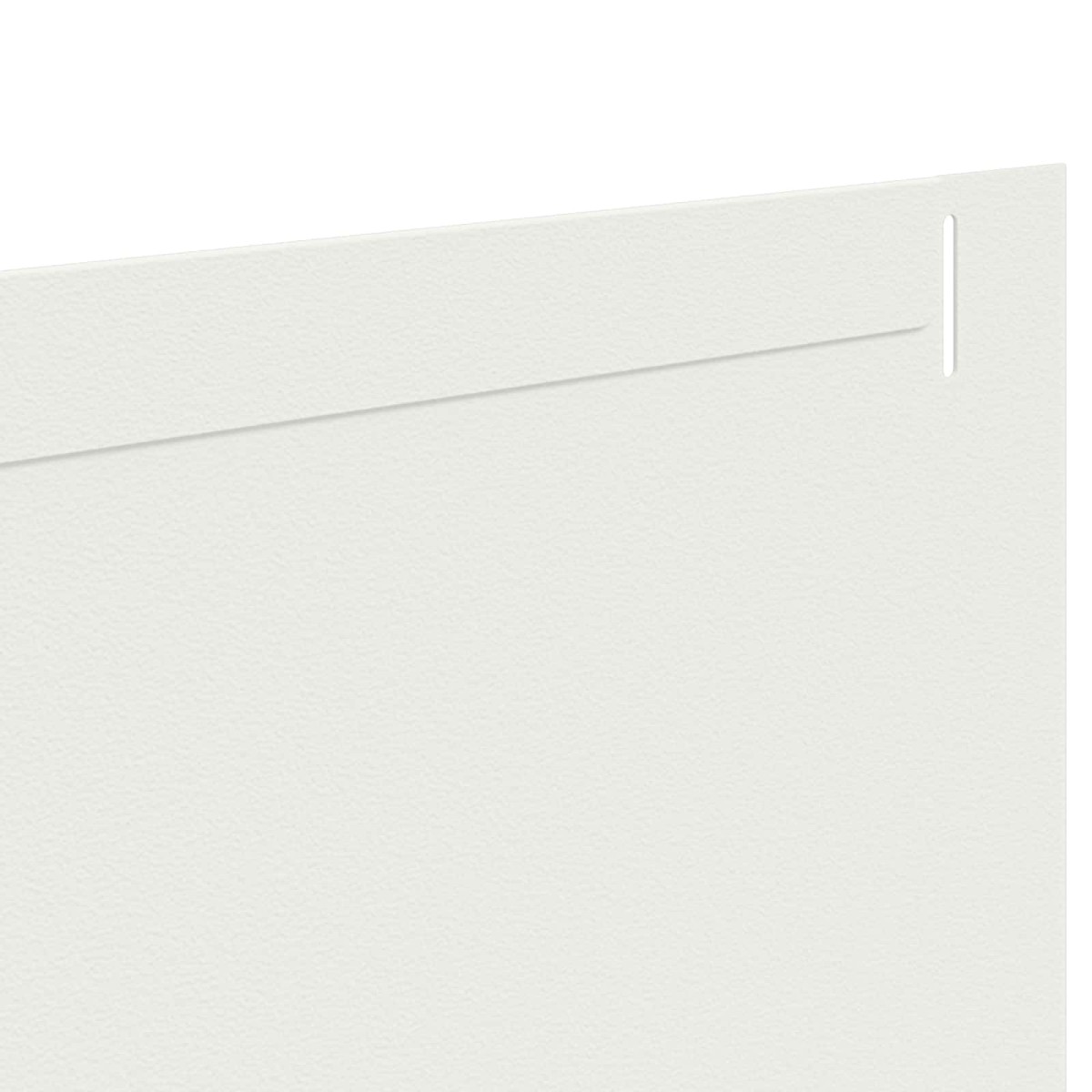 vidaXL Περίγραμμα γκαζόν 10 τμχ. 102 x 15 x 4 εκ. Ατσάλι Λευκό