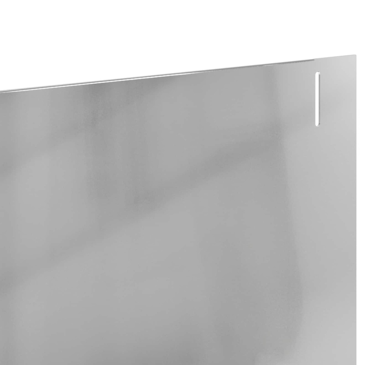 vidaXL Περίγραμμα γκαζόν 10 τμχ. 102 x 15 x 4 εκ. Ατσάλι Ασημί
