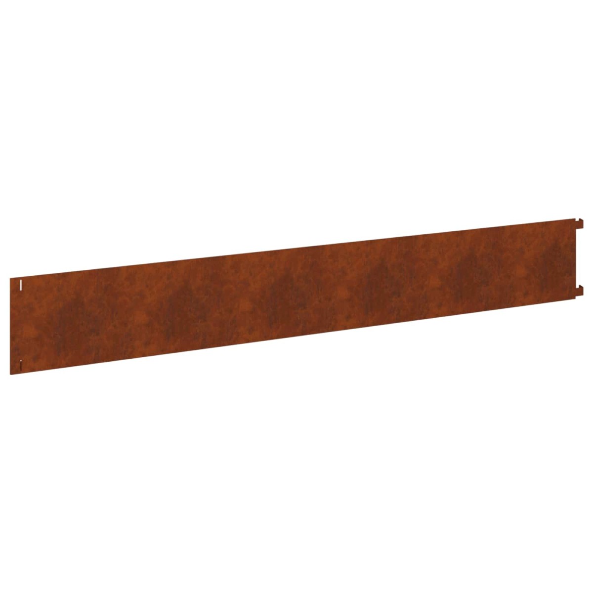 vidaXL Περίγραμμα γκαζόν 20 τμχ. 102 x 15 x 4 εκ. Ατσάλι Σκ rusty