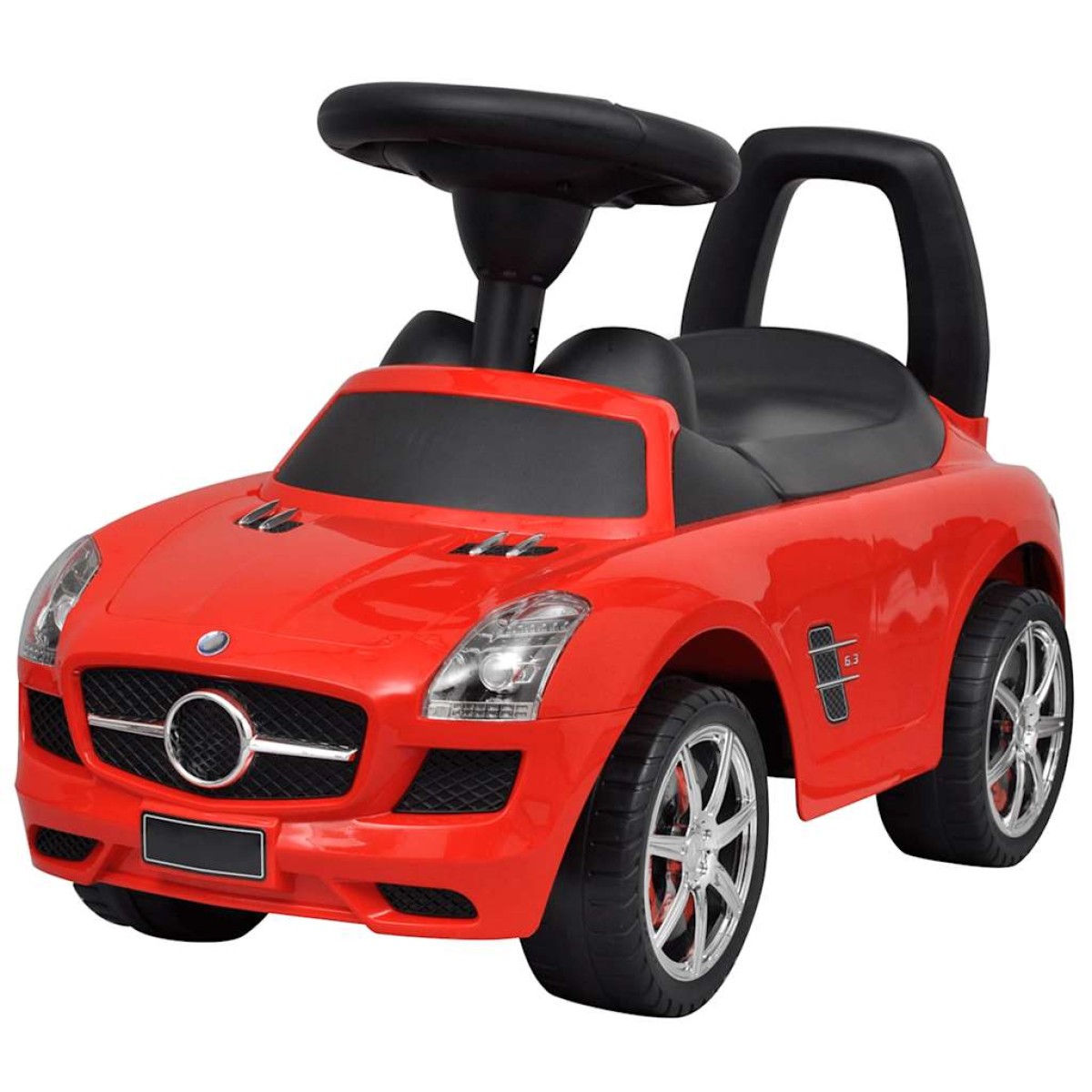 Mercedes Benz Αυτοκίνητο Παιδικό Ποδοκίνητο Κόκκινο