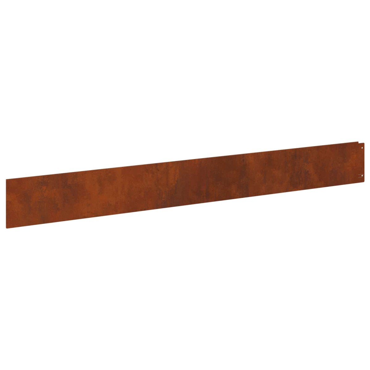 vidaXL Περίγραμμα γκαζόν 20 τμχ. 100 x 12 cm Ατσάλι Σκ rusty