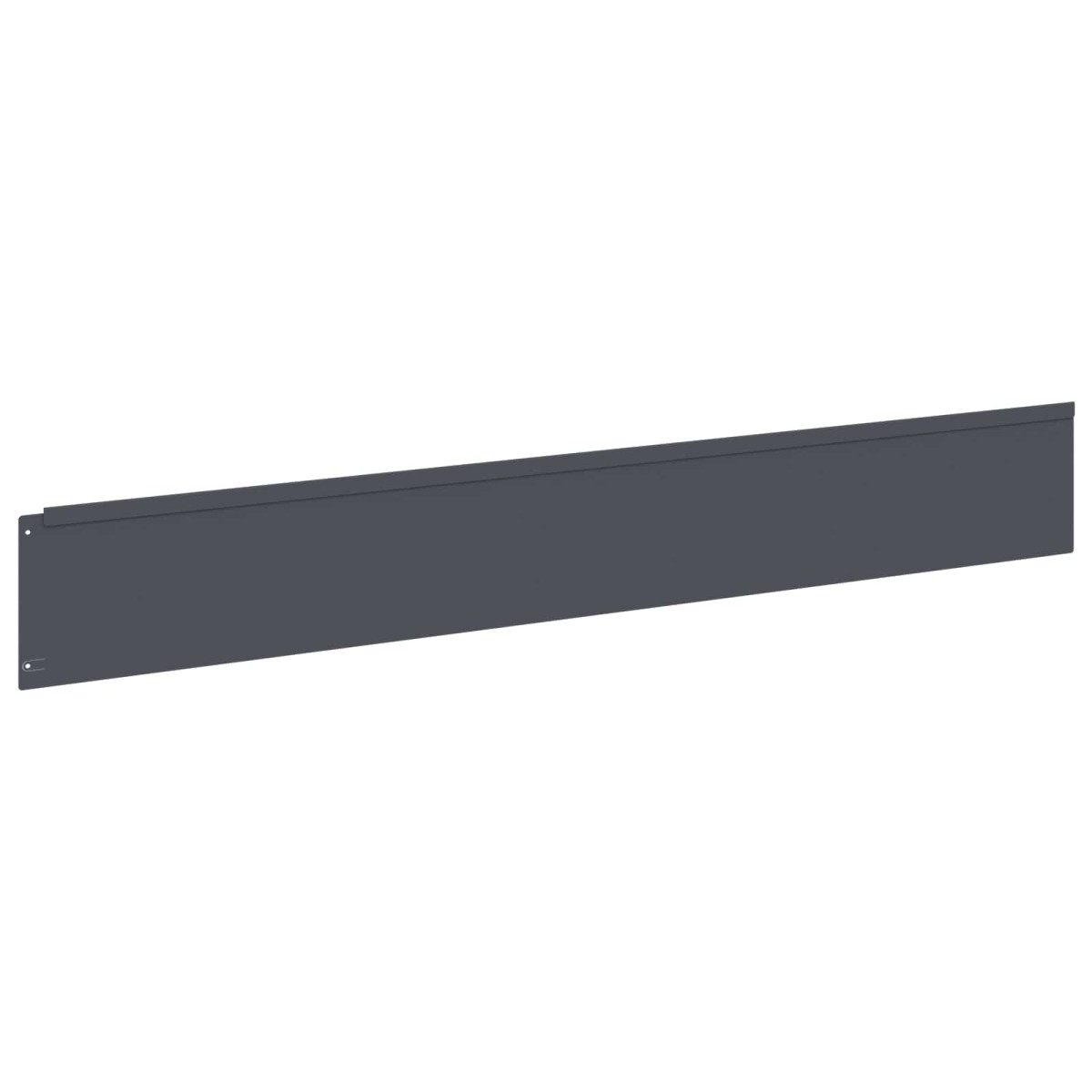 vidaXL Περίγραμμα γκαζόν 20 τμχ. 100 x 15 cm Ατσάλι Ανθρακί