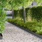 vidaXL Περίγραμμα γκαζόν 20 τμχ. 100 x 15 cm Ατσάλι Ανθρακί