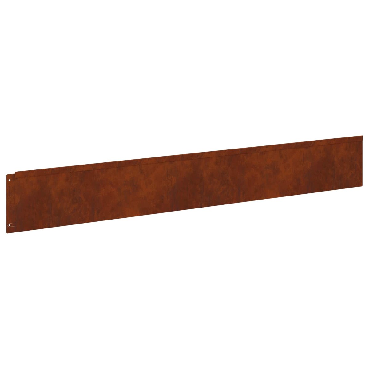 vidaXL Περίγραμμα γκαζόν 30 τμχ. 100 x 15 cm Ατσάλι Σκ rusty