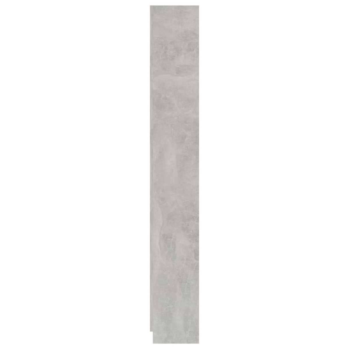 vidaXL Βιβλιοθήκη με 5 Ράφια Γκρι Σκυροδέμ. 60x24x175 εκ. Μοριοσανίδα