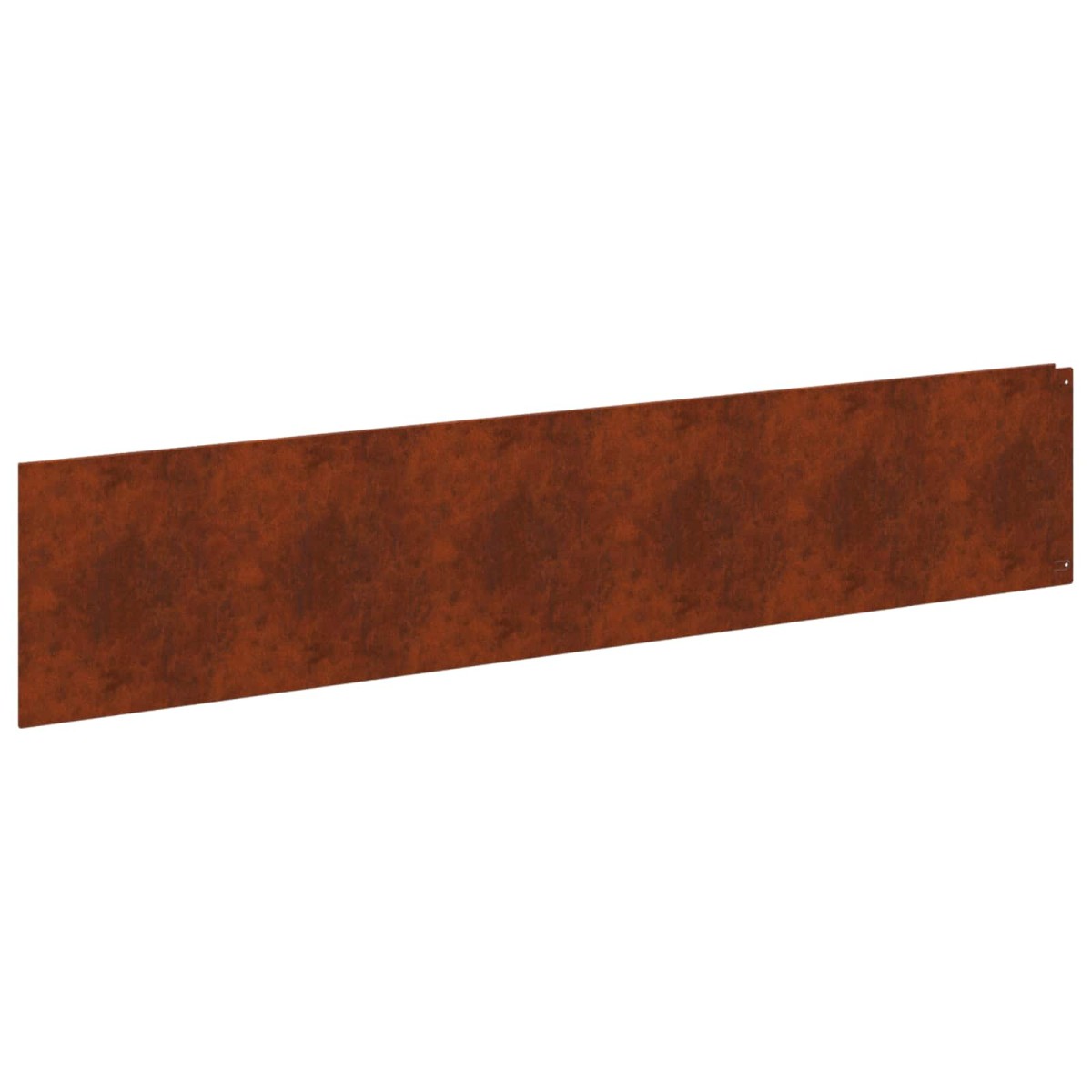vidaXL Περίγραμμα γκαζόν 10 τμχ. 100 x 22 εκ Ατσάλι Σκ rusty