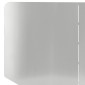 vidaXL Περίγραμμα γκαζόν 100 x 45 cm Ατσάλι Ασημί