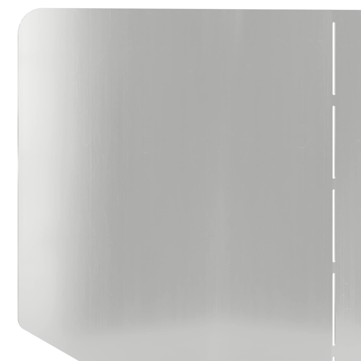 vidaXL Περίγραμμα γκαζόν 4 τμχ. 100 x 45 cm Ατσάλι Ασημί