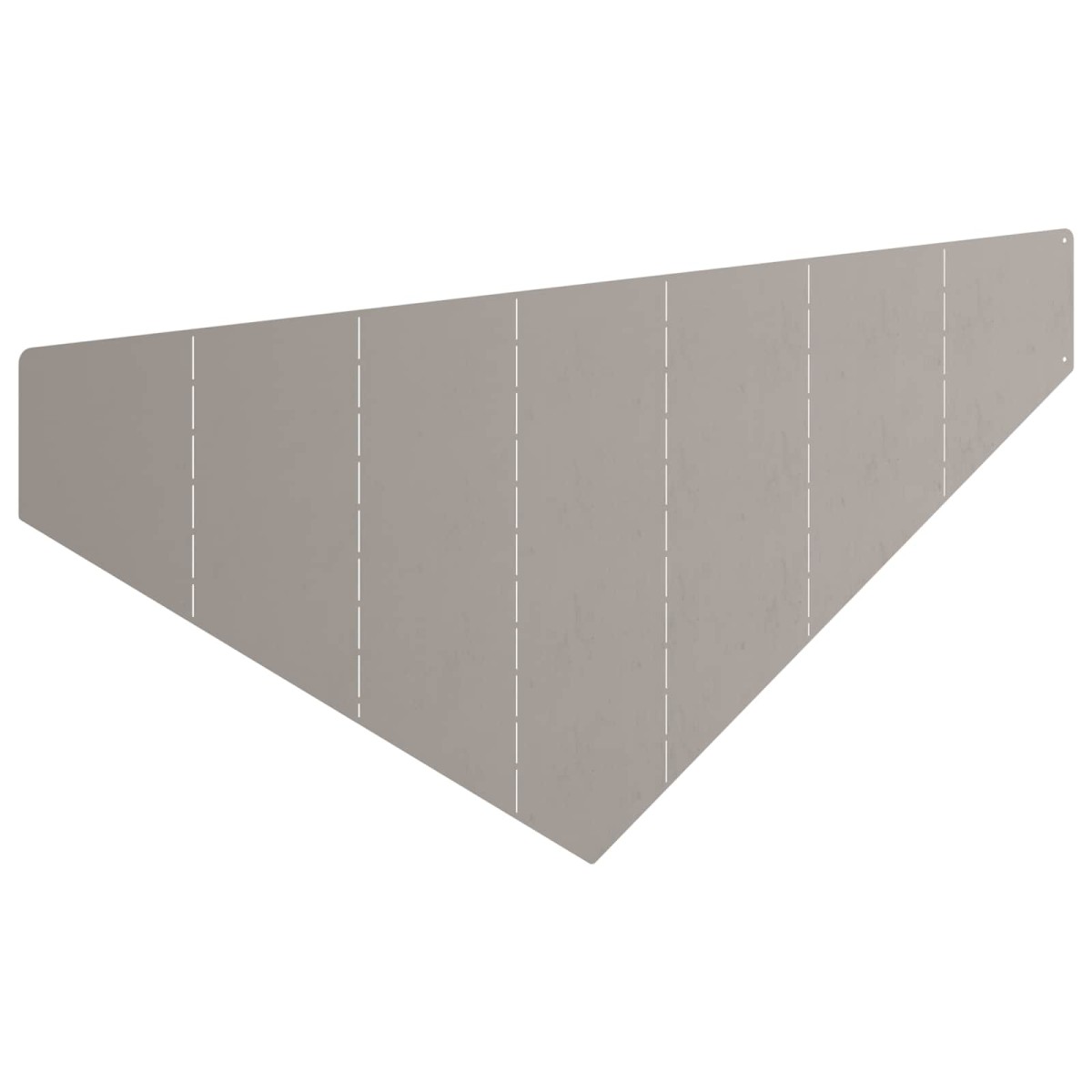 vidaXL Περίγραμμα γκαζόν 4 τμχ. 100 x 45 cm Ατσάλι Σκ rusty