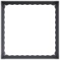 vidaXL Περίγραμμα γκαζόν 4 τμχ. 60 x 60 x 35 cm Ατσάλι Ανθρακί