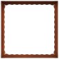 vidaXL Περίγραμμα γκαζόν 4 τμχ. 60 x 60 x 35 cm Ατσάλι Σκ rusty
