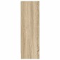 vidaXL Βιβλιοθήκη Sonoma Δρυς 80 x 24 x 75 εκ. από Τεχνητό Ξύλο