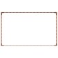 vidaXL Περίγραμμα γκαζόν 100 x 60 x 20 εκ. Ατσάλι Σκ rusty