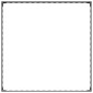 vidaXL Περίγραμμα γκαζόν 4 τμχ. 100 x 100 x 20 cm Ατσάλι Μαύρο