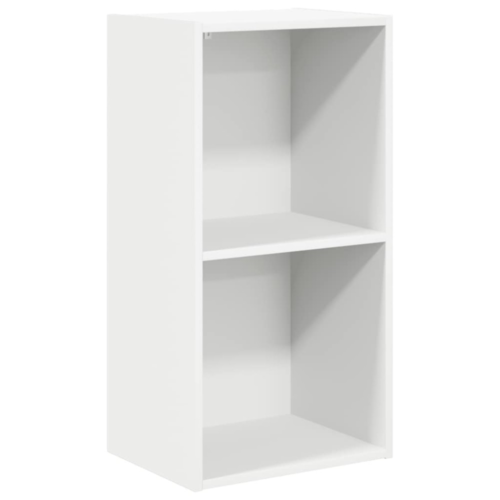 vidaXL Βιβλιοθήκη Λευκό 40x30x76,5 cm Ξύλινη κατασκευή