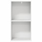 vidaXL Βιβλιοθήκη Λευκό 40x30x76,5 cm Ξύλινη κατασκευή
