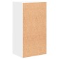 vidaXL Βιβλιοθήκη Λευκό 40x30x76,5 cm Ξύλινη κατασκευή