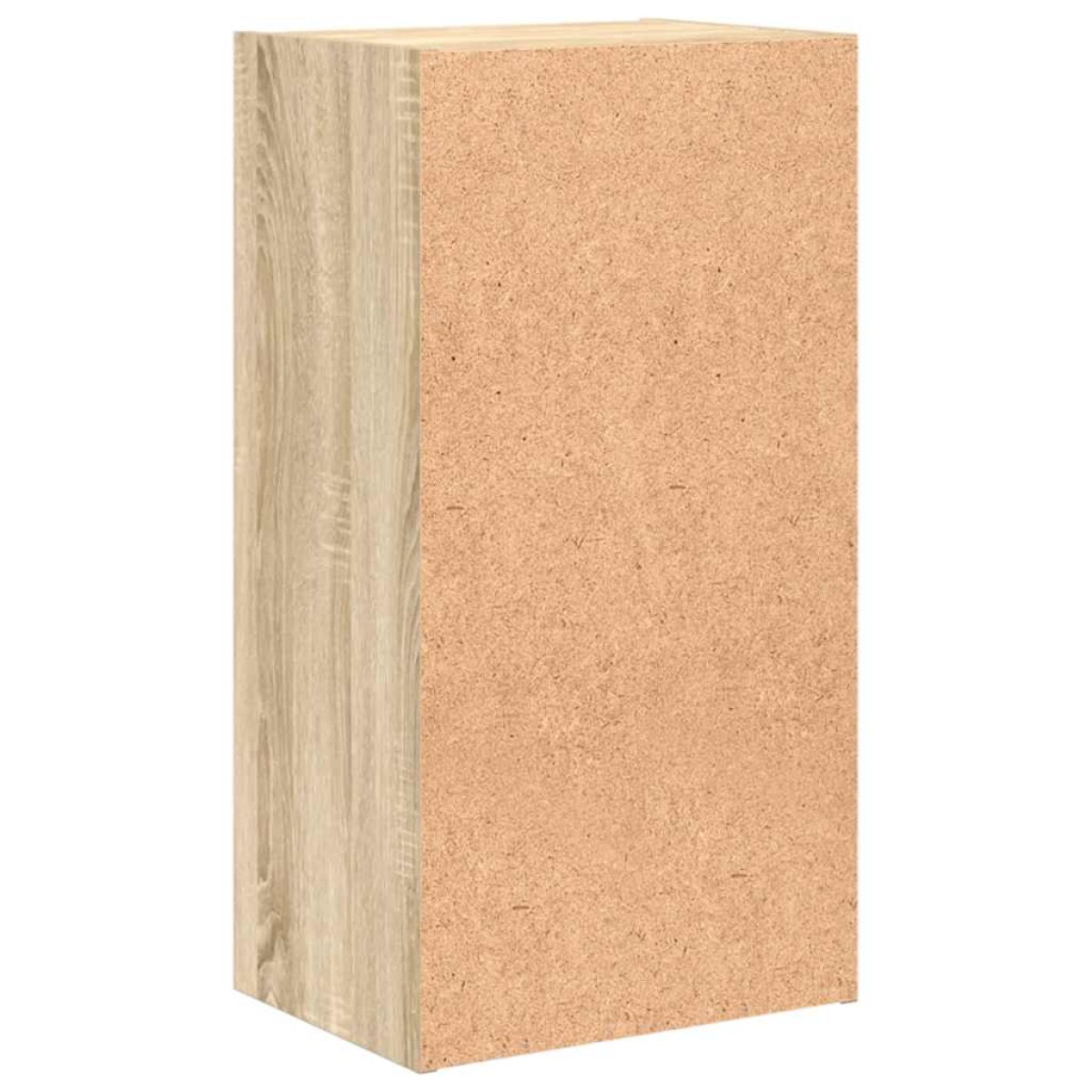 vidaXL Βιβλιοθήκη με 2 Ράφια Sonoma Δρυς 40x30x76,5 εκ. Μοριοσανίδα