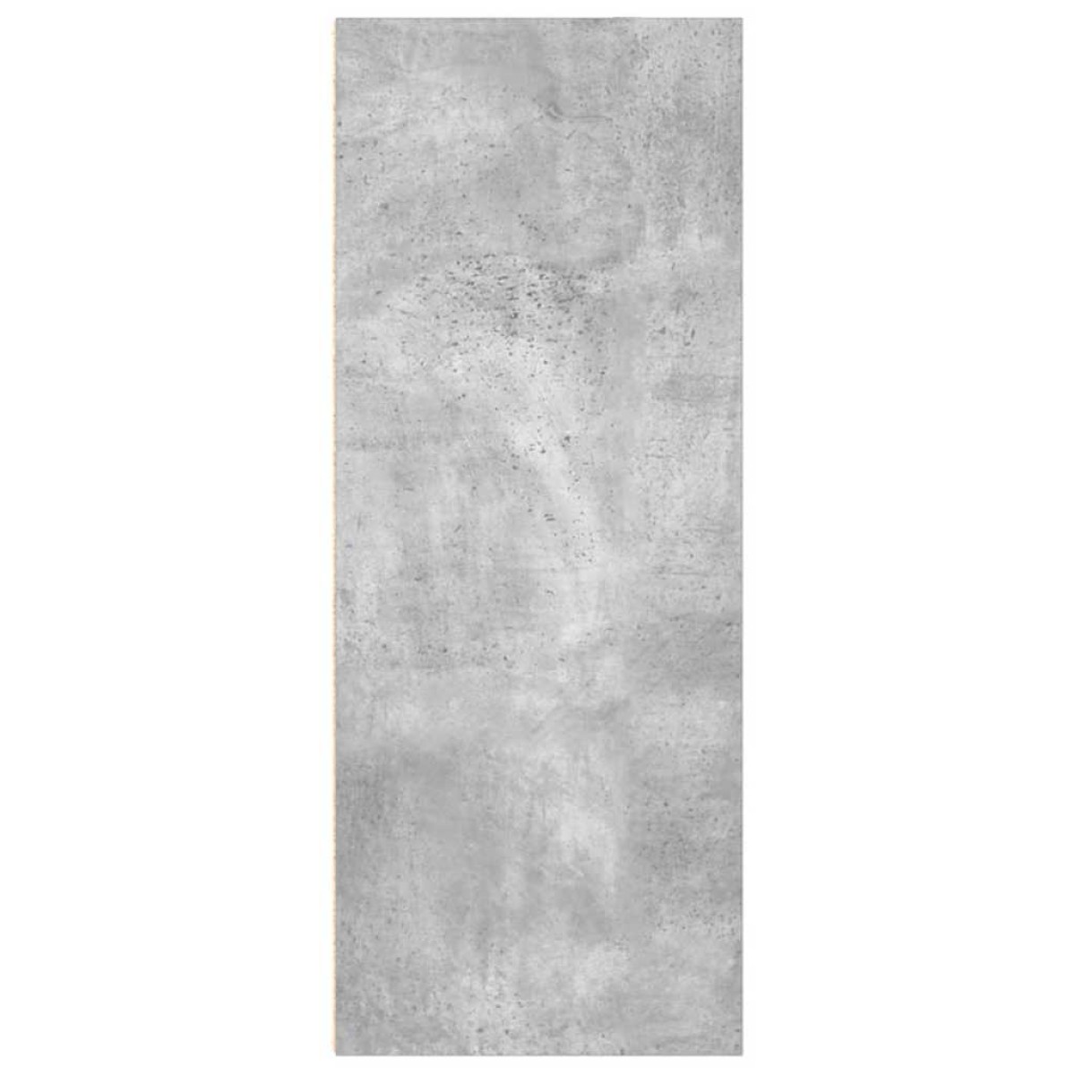 vidaXL Βιβλιοθήκη με 2 Ράφια Γκρι Σκυροδεμ. 40x30x76,5 εκ. Μοριοσανίδα