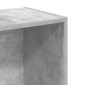 vidaXL Βιβλιοθήκη με 2 Ράφια Γκρι Σκυροδεμ. 40x30x76,5 εκ. Μοριοσανίδα
