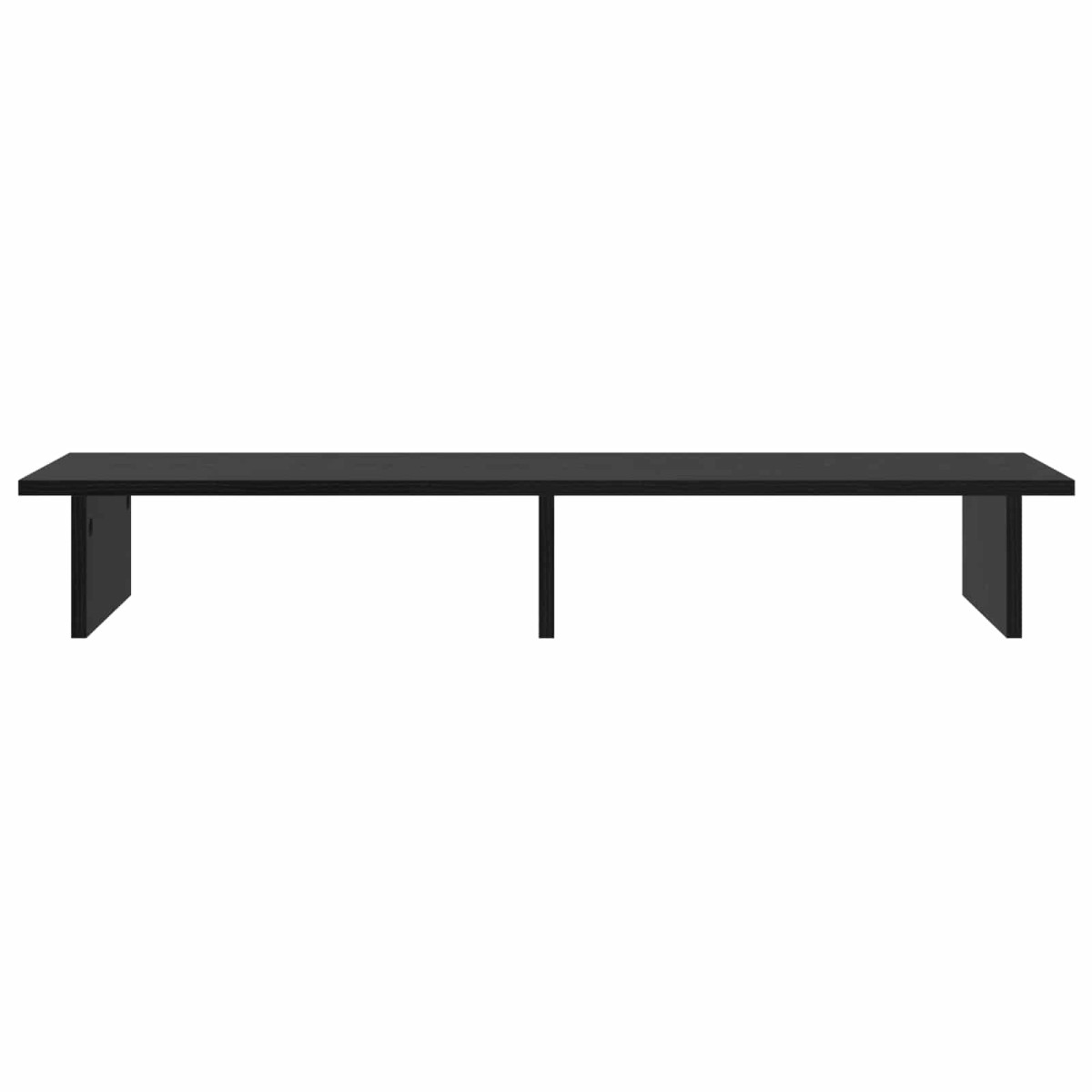 vidaXL Βάση Μόνιτορ Μαύρη Δρυς 100 x 27 x 15 cm Επεξεργασμένο Ξύλο