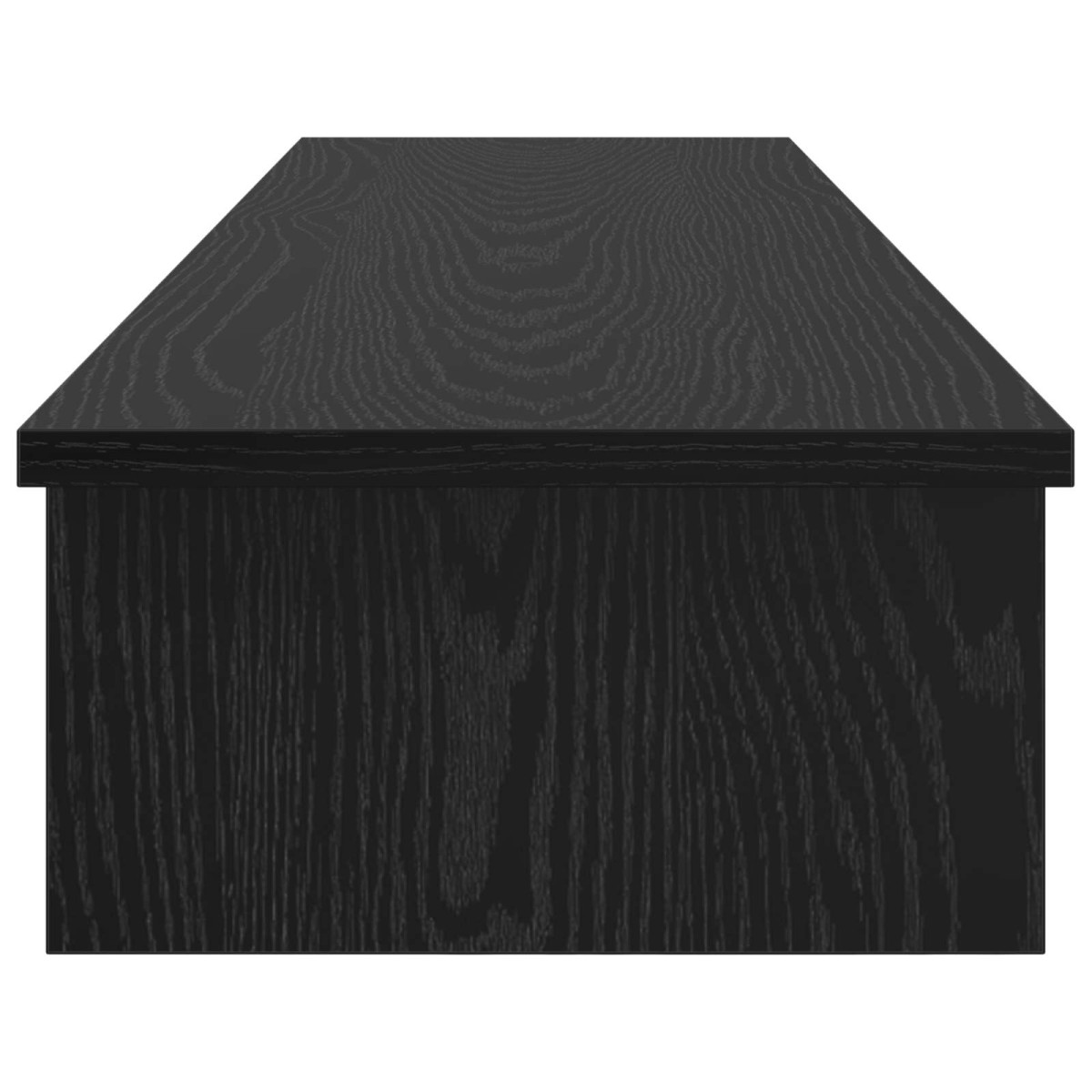 vidaXL Βάση Μόνιτορ Μαύρη Δρυς 100 x 27 x 15 cm Επεξεργασμένο Ξύλο