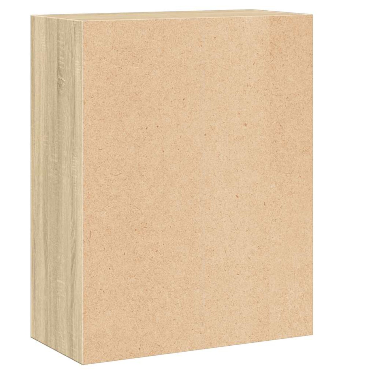 vidaXL Βιβλιοθήκη με 2 Ράφια Sonoma Δρυς 60x30x76,5 εκ. Μοριοσανίδα