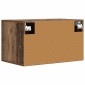 vidaXL Ντουλάπα Τοίχου Παλαιωμένο ξύλο 60 x 36,5 x 35 cm