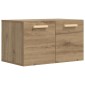vidaXL Ντουλάπα Τοίχου 60 x 36,5 x 35 cm Επεξεργασμένο Ξύλο