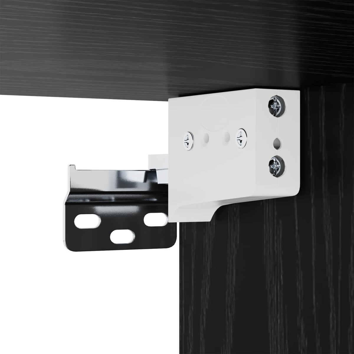 vidaXL Ντουλάπα Τοίχου Μαύρη δρυς 60 x 36,5 x 35 cm Επεξεργασμένο Ξύλο