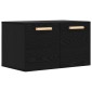 vidaXL Ντουλάπα Τοίχου Μαύρη δρυς 60 x 36,5 x 35 cm Επεξεργασμένο Ξύλο