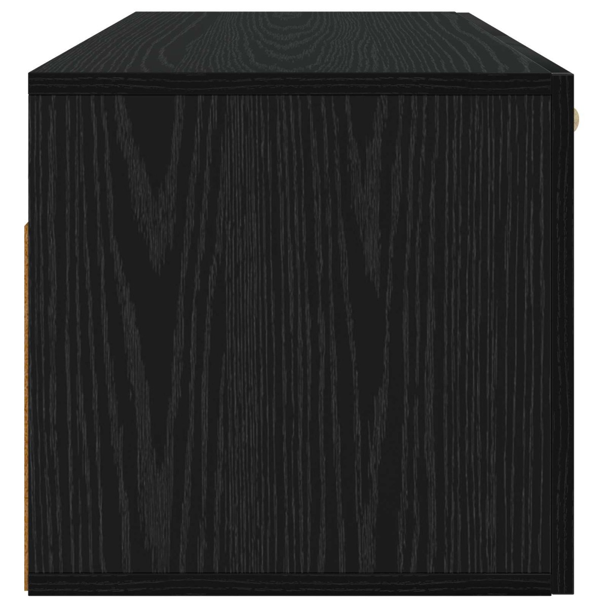vidaXL Ντουλάπα Τοίχου Επιτοίχιο Μαύρη δρυς 80 x 36,5 x 35 cm