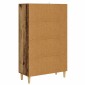 vidaXL Highboard Παλαιωμένο ξύλο 70 x 31 x 115 εκ Επεξεργασμένο Ξύλο