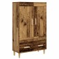 vidaXL Highboard Παλαιωμένο ξύλο 70 x 31 x 115 εκ Επεξεργασμένο Ξύλο